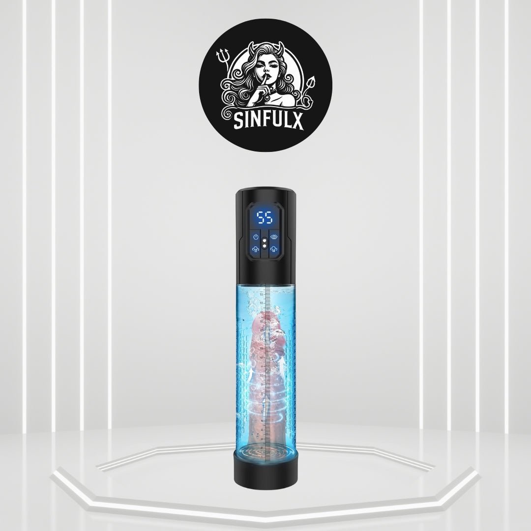 MaxExtender 2-in-1 Penis Pump & Male Masturbator – 4 Training Modes, Auto-Suction