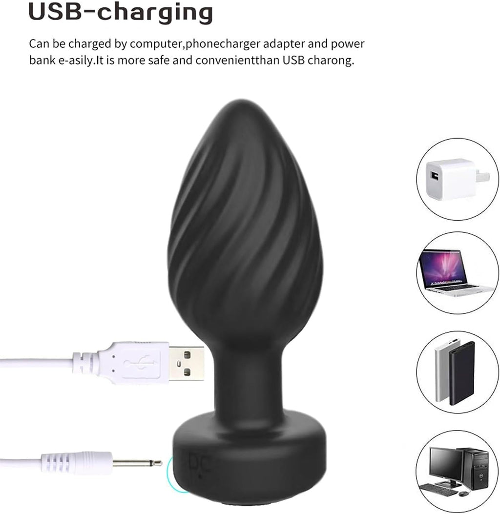 SirenSurge Remote-Controlled Vibrating Anal Plug