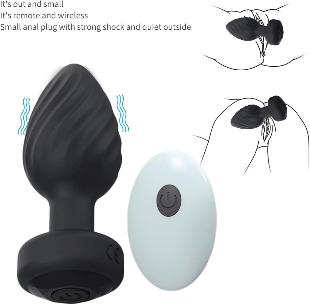 SirenSurge Remote-Controlled Vibrating Anal Plug