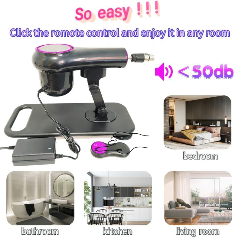 BoldQuiver Remote Control Dildo Sex Machine