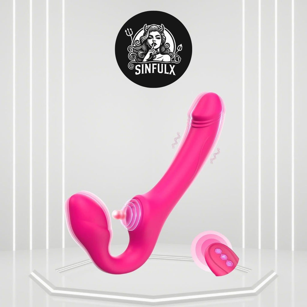 VeloDouble G-Spot Clit Dildo Vibrator