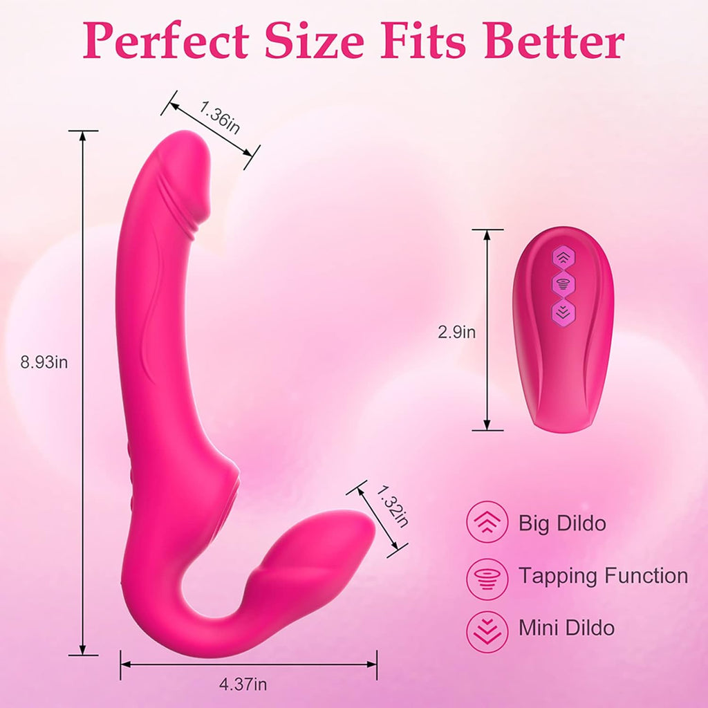 VeloDouble G-Spot Clit Dildo Vibrator